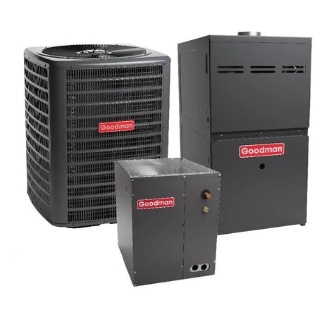 2.0 Ton Goodman 13.8 SEER2 R32 GLXS3BN2410 GD9T800603AX CAPTA2422A3 - acunitsforless.comAir Conditioner & Furnace Systems