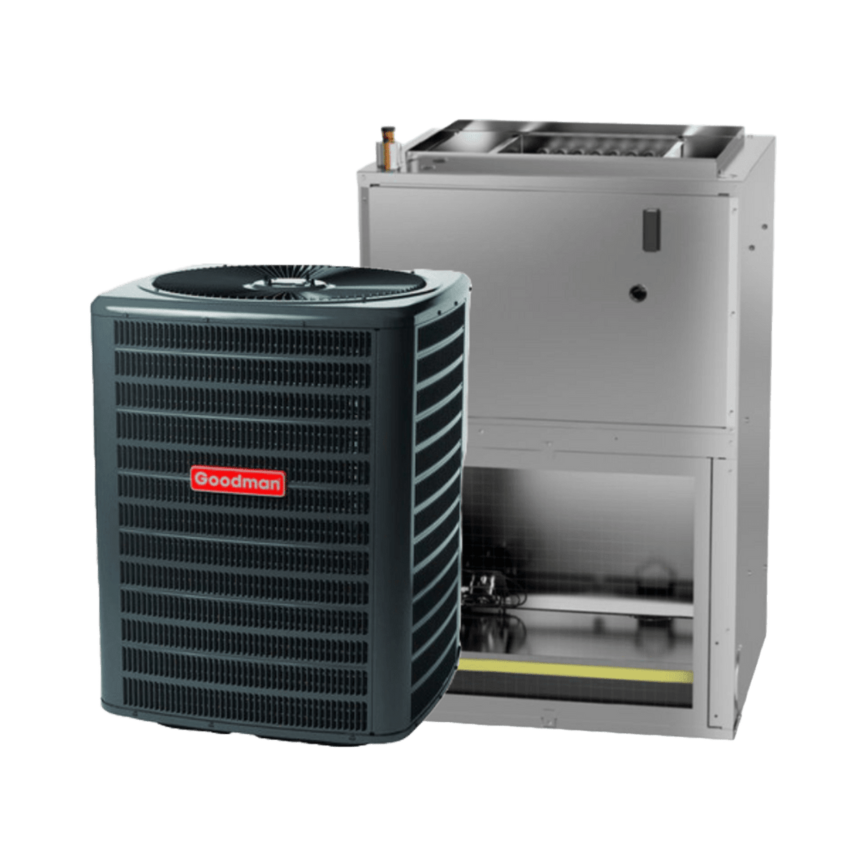 2.0 Ton Goodman 14.3 SEER2 GLZS4MA2410 AWST24SU1308 - acunitsforless.comHeat Pump Systems