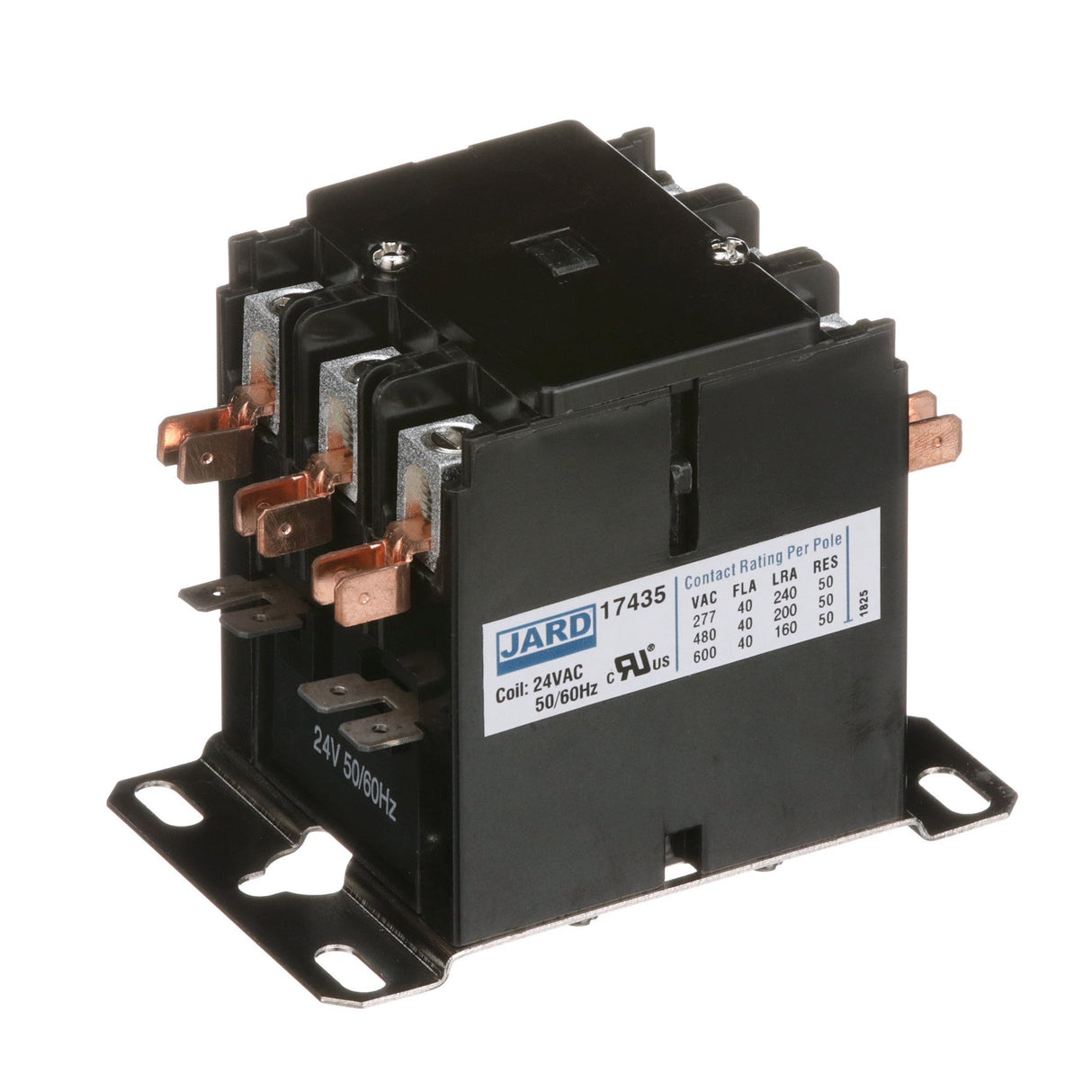 Contactor, 24 V, 30 A, 3 Poles, Meets CUL, UL PPCON3P30A24V - acunitsforless.comContactor