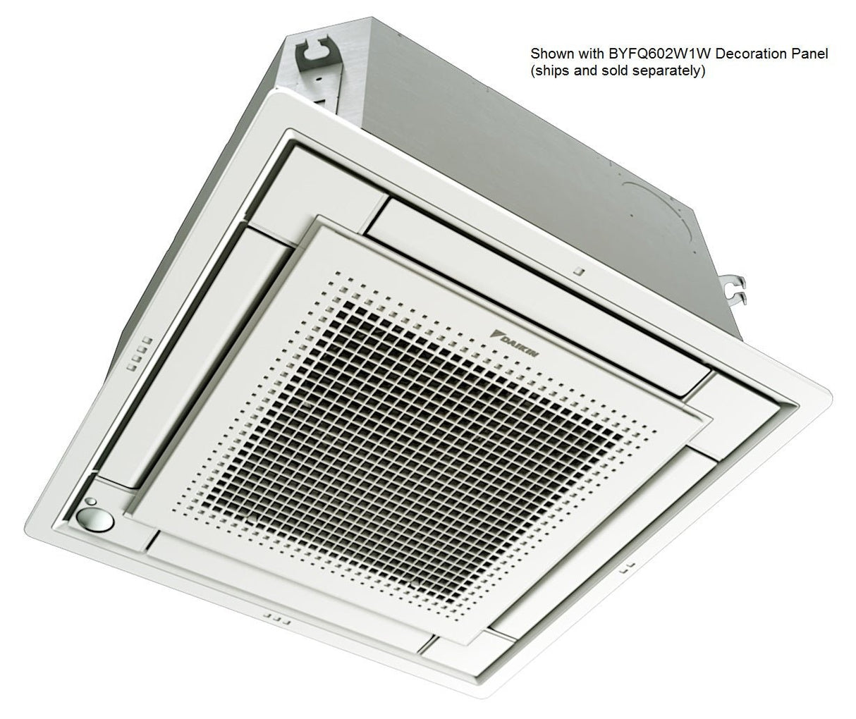 Daikin 2.0 Ton VISTA 18K BTU 2X2 Ceiling Cassette, FFQ18W2VJU9 - acunitsforless.comMulti split Fan Coil