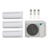 Daikin Mini Split | 4 Zone | 24000 BTU | 4MXL36WVJU9, FTXS12WVJU9+ FTXS15WVJU9 + FTXS15WVJU9 - acunitsforless.com