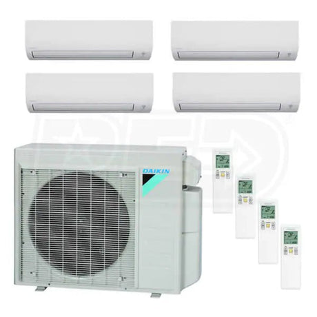 Daikin MXM Series 4 Zone Outdoor Multi Split Heat Pump 4MXM36AVJU9, CTXV07AVJU9 + CTXV07AVJU9 + CTXV07AVJU9 + CTXV07AVJU9 - acunitsforless.comMini Split Heat Pump System