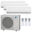 Daikin Mini Split | 4 Zone | 24000 BTU |4MXL36WVJU9, CTXS07WVJU9 + CTXS07WVJU9 + FTXS24WVJU9 - acunitsforless.com